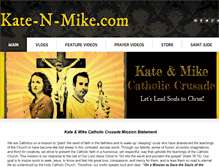 Tablet Screenshot of kate-n-mike.com